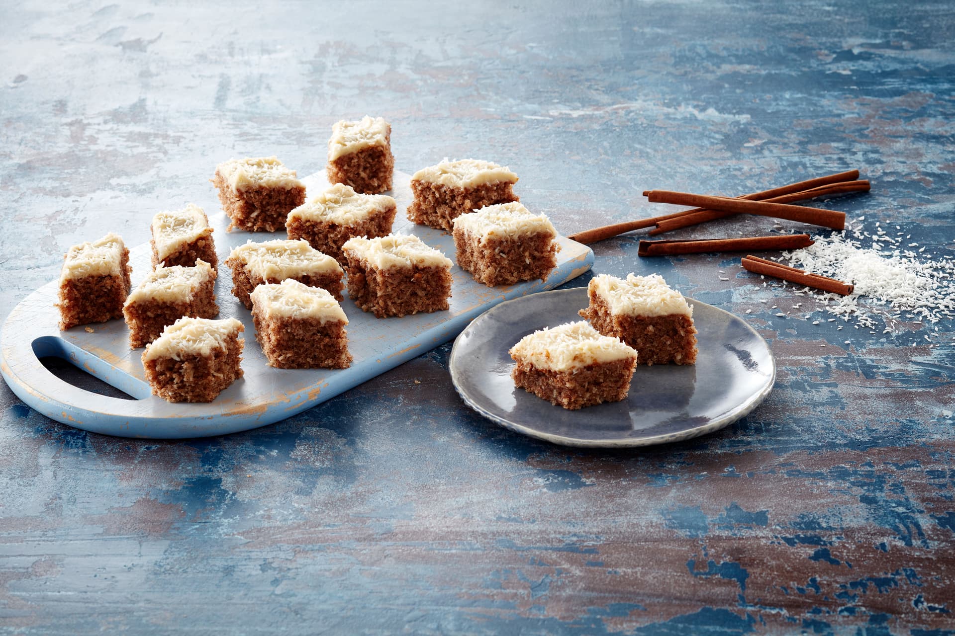 Enkel kokos- og kanelkake