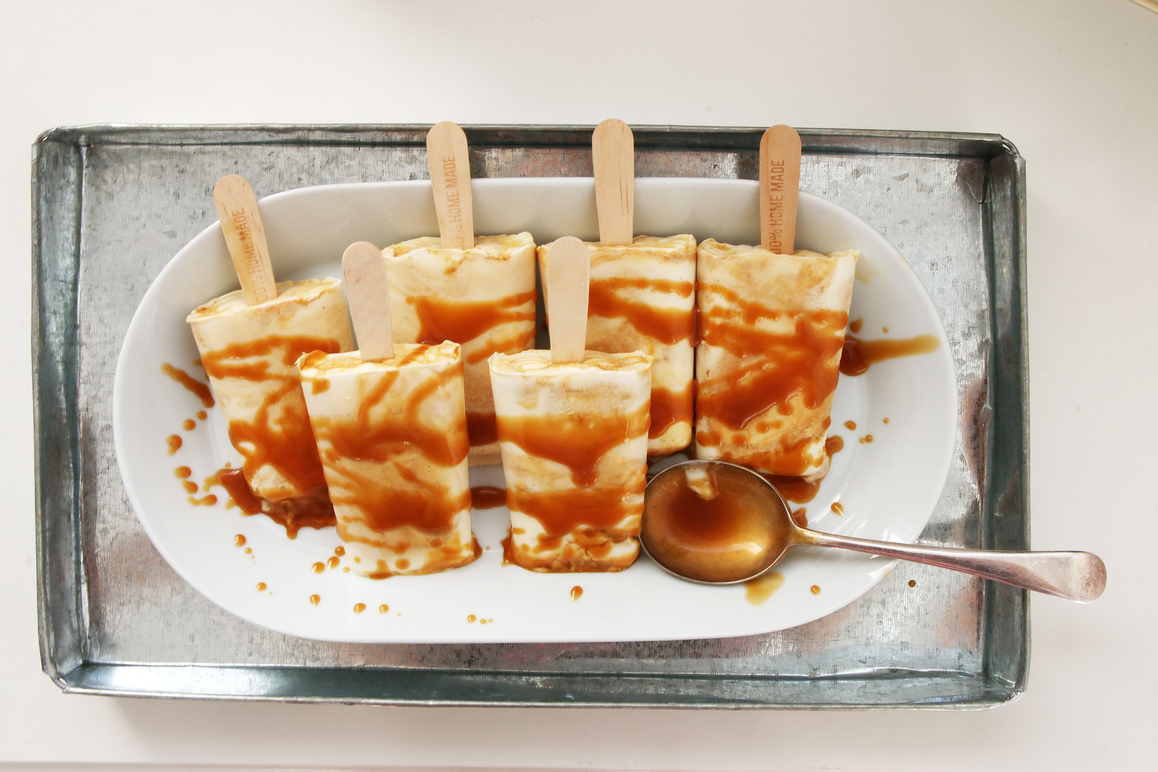 Ispinner med brunostkaramell