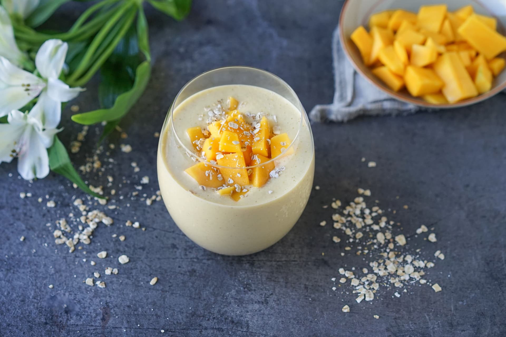 Frokostsmoothie med mango